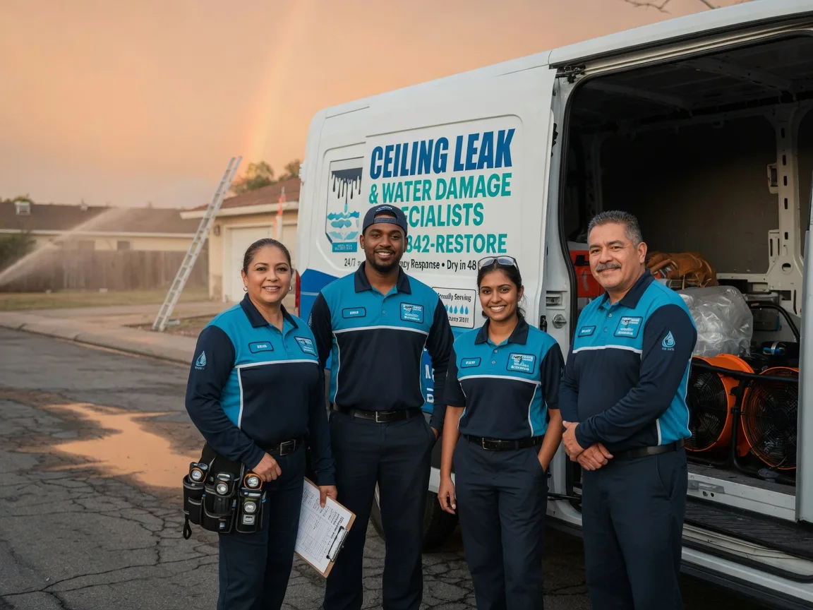 Ceiling Leak Cleanup company in Godley, TX