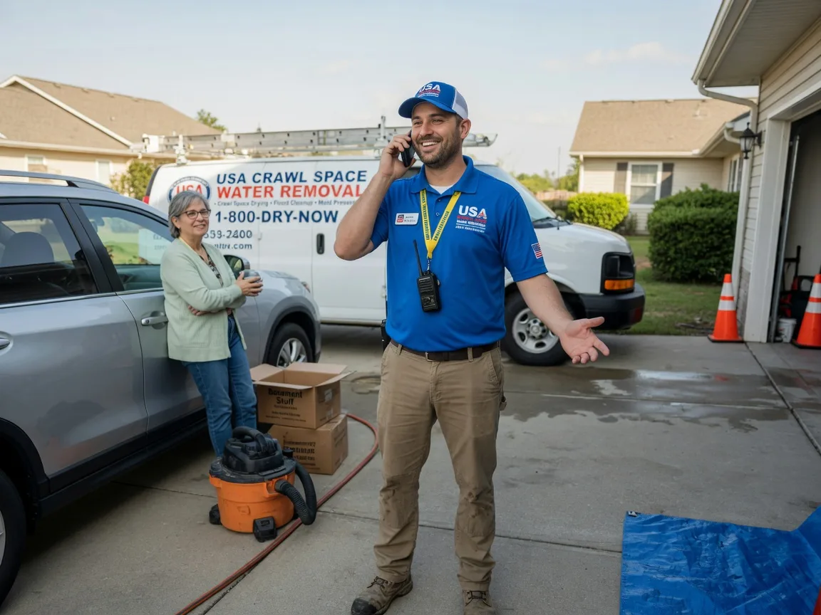 Crawl Space Water Removal Godley, TX FAQs